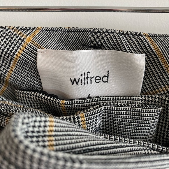 🍂fall drop🍂 Wilfred Tie Front Pant Plaid - Picture 3 of 8